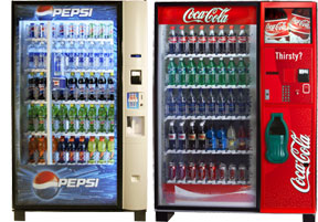 Greensboro Soda Beverage Vending Machines